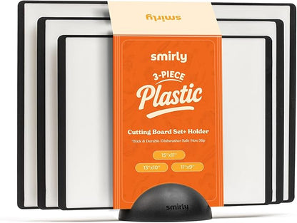 SMIRLY Plastic Cutting Board Set