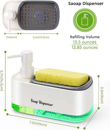5-in-1 Kitchen Soap Dispenser Set