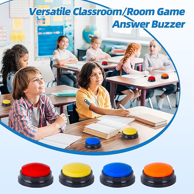 4 Pack Portable AAC Communication Devices