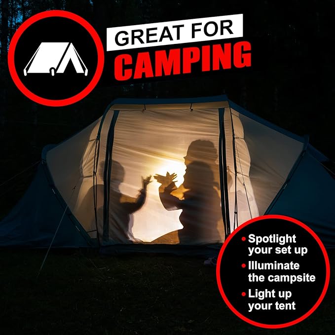 GearLight LED Flashlight Bright, Zoomable Tactical Flashlights with High Lumens and 5 Modes for Emergency and Outdoor Use -Camping Accessories -S1000 - S1000-1 Pack, (Batteries Included)