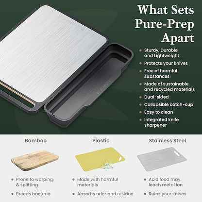 PURE-PREP Titanium Cutting Boards