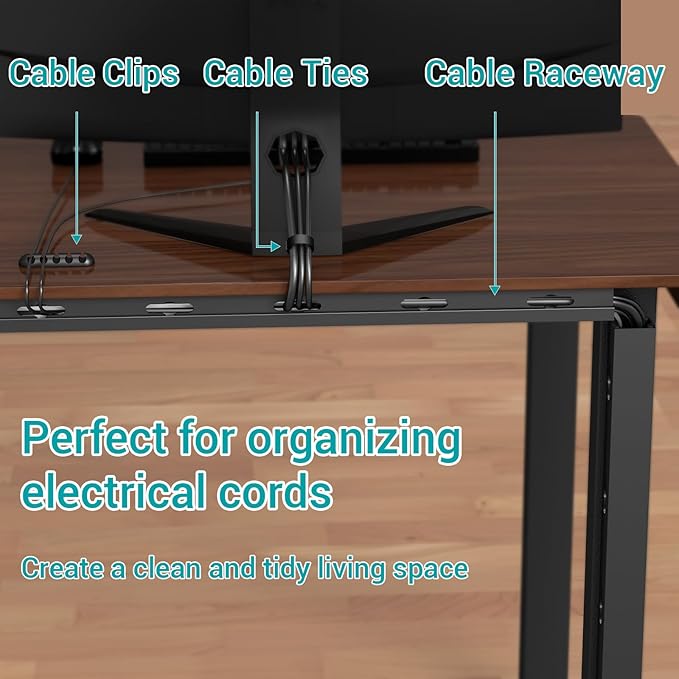 Cable Raceway - Magnetic Cable Management Under Desk