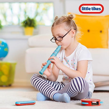 Lollipop Little Tikes Musical Instruments Set - Flute, Maracas, Harmonica, Tambourine for Toddlers, Educational Musical Toys Toys for Kids 24 Months+