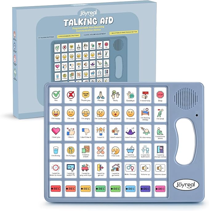 Joyreal AAC Device for Autism, Non Verbal Communication Tools for Speech