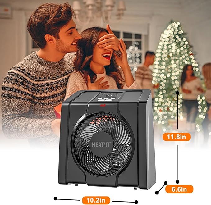 HEATIT Space Heater for Indoor, Digital Display