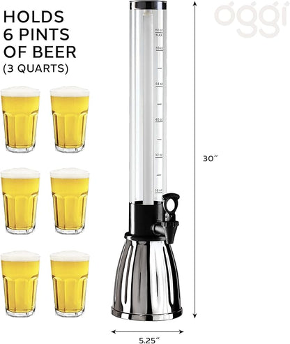 OGGI Beer Tower 88oz