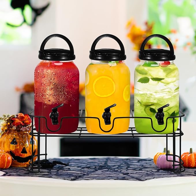 Tanlade 3 Pcs Plastic Drink Dispenser