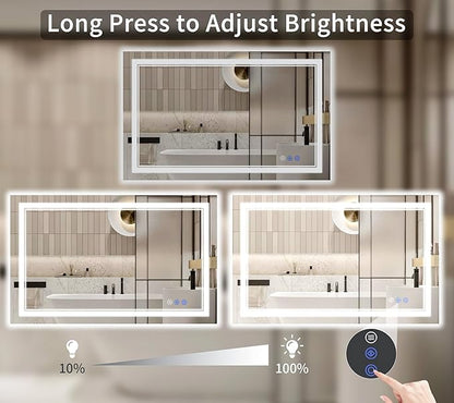 24"x48" LED Bathroom Mirror