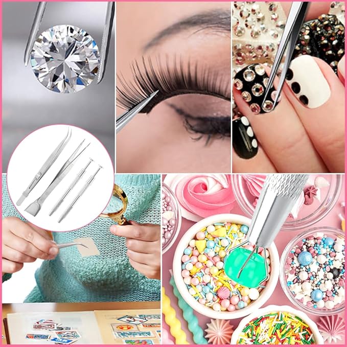 4 PCS Sprinkles Tools for Cake Decorating, Sprinkle Pen Pearl Grabber