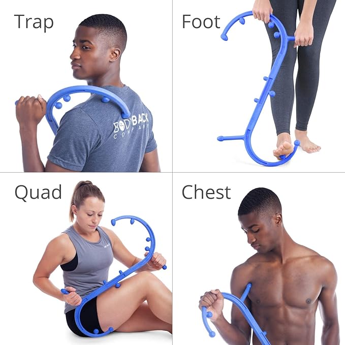 Body Back Buddy Classic USA Made Handheld Full Body Massage Cane Pressure &