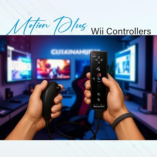 Digital Dynasty 2 Pack Motion Plus Wii Controller