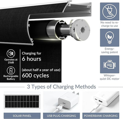 Boolegon Motorized Roller Blinds
