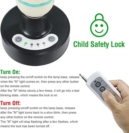 36Watts UV Sanitizer Lamp with Remote Control Powerful Ozone UVC Light with E26