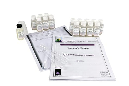 Innovating Science Chemiluminescence Chemistry Demo Kit (Supplies for 15 Groups)