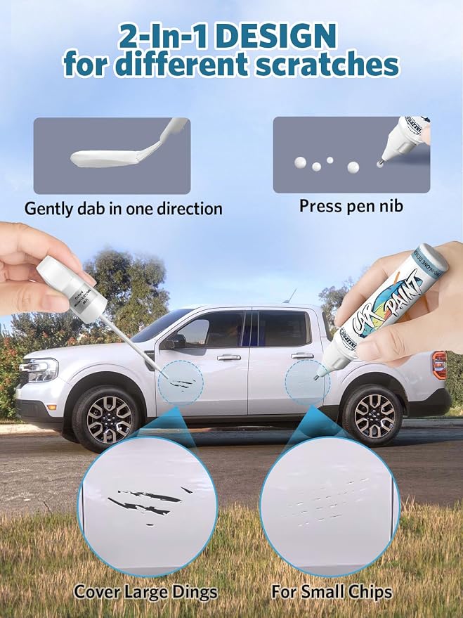 040/9040 Black/Jet Black Car Touch Up Paint for Mercedes-Benz, Color Match Auto Paint Repair Pen,Professional Car Scratch Repair Remover Pen Quick & Easy to Use