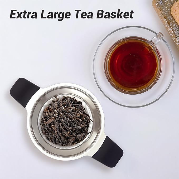 Tifanso Stainless Steel Tea Infuser Steeper Strainer