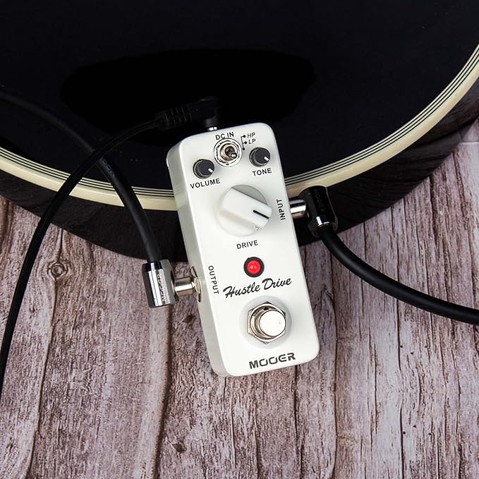 MOOER Hustle Drive Electric guitar distortion pedal, 2 working modes: high/low