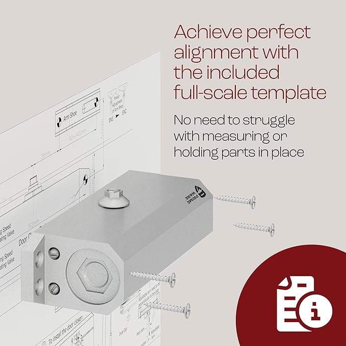 PrimeWare DC-300 Automatic Adjustable Door Closers