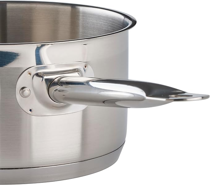 Winco Heavy-Duty Stainless Steel Sauce Pan