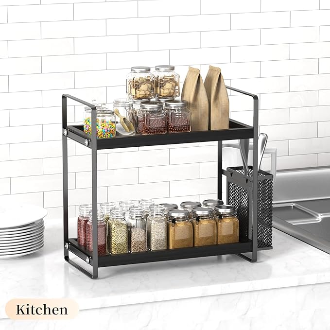 LEMIKKLE Bathroom Organizer Countertop, Counter Organizer