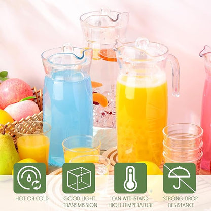 Didaey 4 Pcs Acrylic Water Pitcher