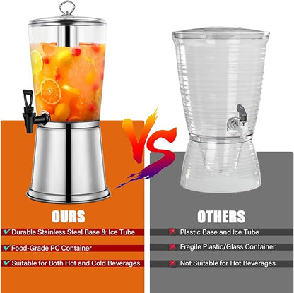 2 Gallons Beverage Dispenser