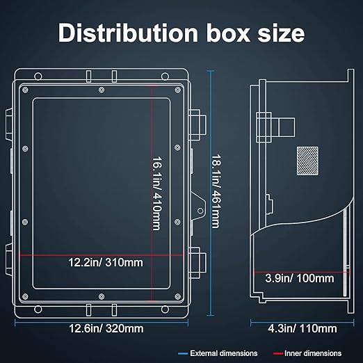 Namunanee Outdoor Electrical Junction Box