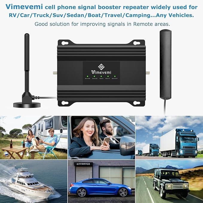 Vehicle Cell Phone Signal Booster