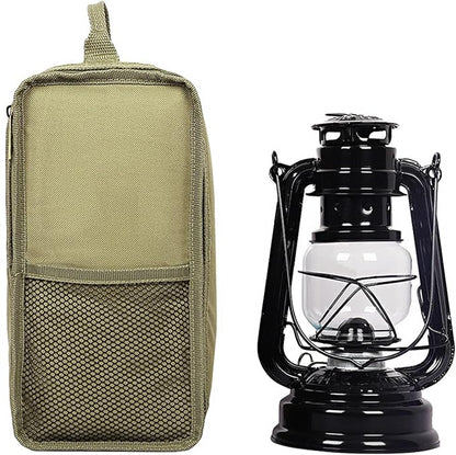 Storage Kerosene Lamps Bag Camping Lantern Storage Bag Vintage Oil Lamps Case for Outdoor Camping Storing Kerosene Lamp