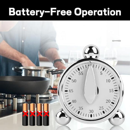 Kitchen Timers for Cooking Seniors 60 Minute Mechanical Kitchen Timer Loud