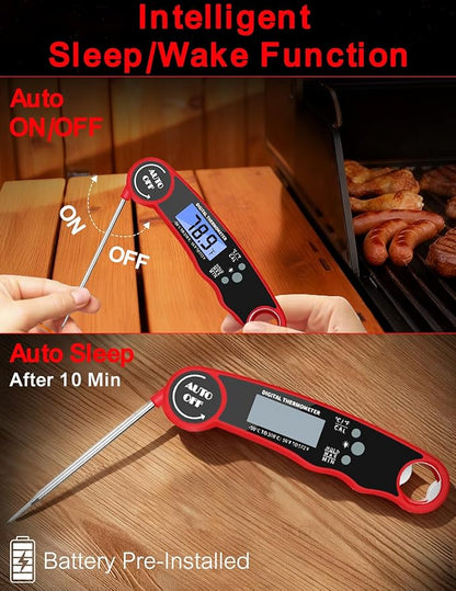 Meat Thermometer Digital, Instant Read Food Thermometer