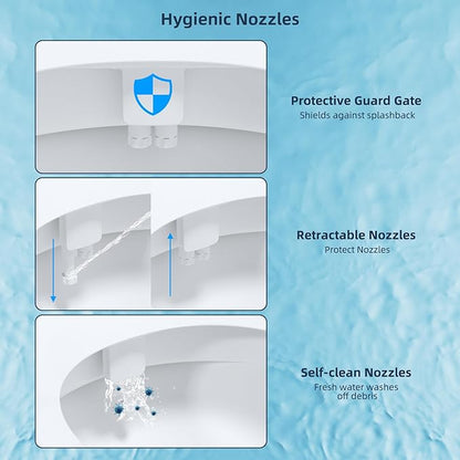 Hibbent Bidet Attachment for Toilet