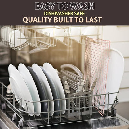 BRIOUT Cooling Rack for Baking, 16x10 Inches Baking Rack, Thick Wire Cookie