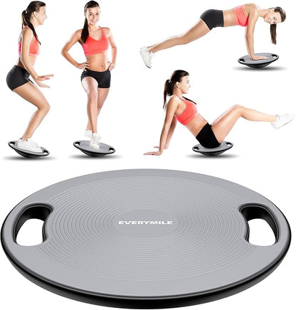 EVERYMILE Wobble Balance Board, Exercise Balance Stability Trainer Portable