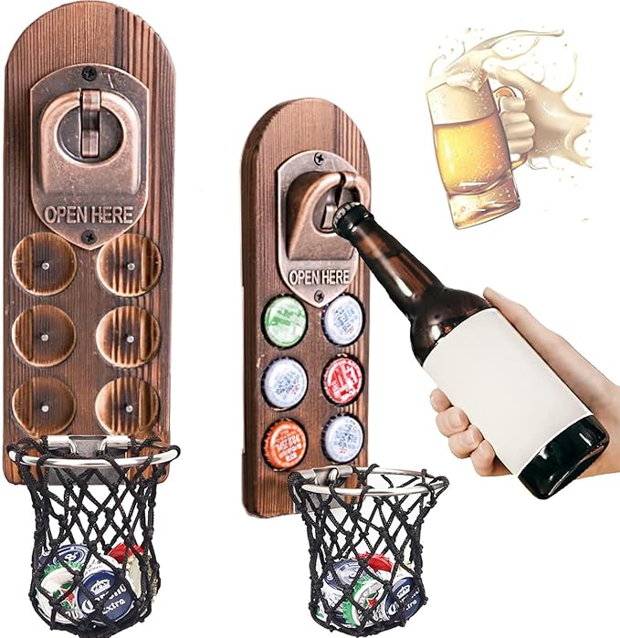 Wooden Beer Bottle Openers