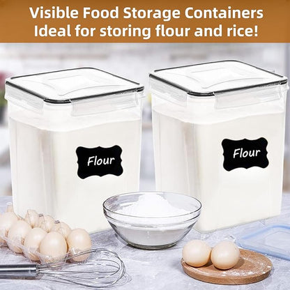 5.2L 4-Pack Airtight Food Storage Containers