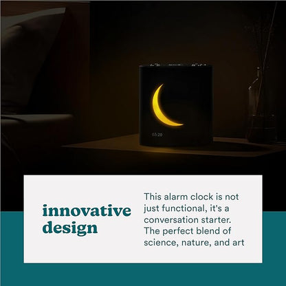 Homedics Sound Sleep Moon Dream Sound Machine and Alarm Clock, Enhance Sleep