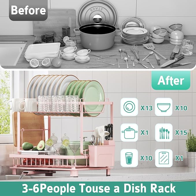 Multifunctional Dish Drying Rack