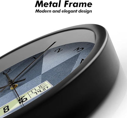 SCAOGE Industrial Wall Clock