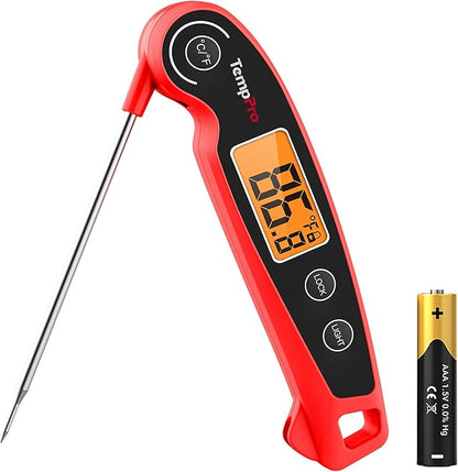 TempPro TP605 Instant Read Meat Thermometer