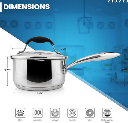 AVACRAFT Stainless Steel Saucepan
