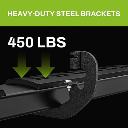 AUTOSAVER88 Running Boards Compatible with 2019-2026 Chevy Silverado/GMC Sierra 1500 Double Cab, 2020-2026 Silverado/Sierra 2500HD/3500HD, Side Step Nerf Bars Side Bars (Exclude 2019 LD/Limited)