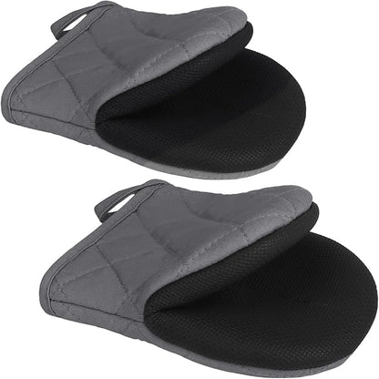1 Pair Short Oven Mitts