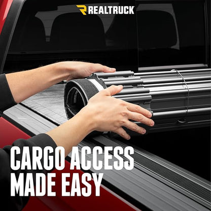 RealTruck TruXedo Sentry Hard Rolling Truck Bed Tonneau Cover | 1586901 | Fits 2019 - 2024 Dodge Ram 1500, Does Not Fit w/ Multi-Function (Split) Tailgate 6' 4" Bed (76.3")