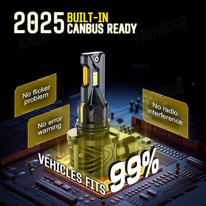 Lights Compatible for Chevy Trailblazer Light Bulbs for Off road Use, Years: 2002 2003 2004 2005 2006 2007 2008 2009, 48000 Lumens 800% Brightness, Pack of 4