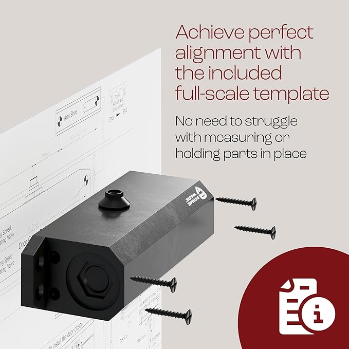 PrimeWare DC-300 Automatic Adjustable Door Closers