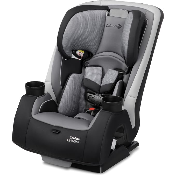 Safety 1st Convertible Car Seat, Convert from Rear to Forward Facing and Belt-Positioning Booster, High Street, From Birth to Age 10, TriMate
