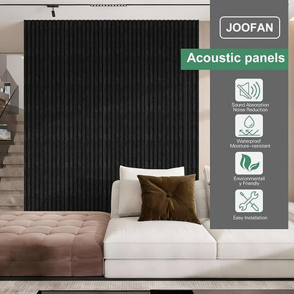 Premium Acoustic Wood Slat Wall Panels – Noise-Reducing Sound Absorption Panels