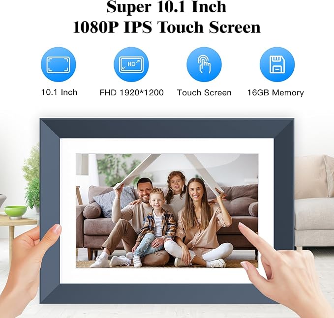 10.1-inch Digital Picture Frame Smart-Photo-Frame