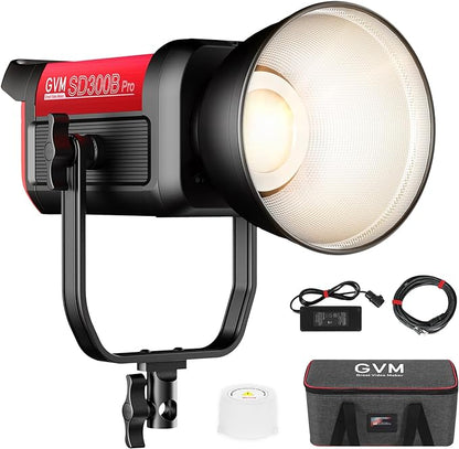 GVM Photography Lighting 300W Bi-Color Studio Lights